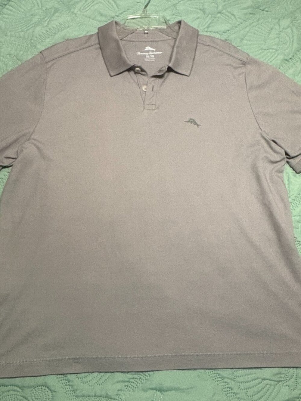 Men's XL Tommy Bahama Performance Short Sleeve Polo Excellent Condition